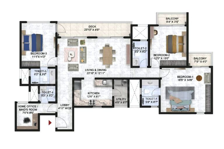 Prestige Finsbury Park Hyde Home Floor Plans Design Ideas