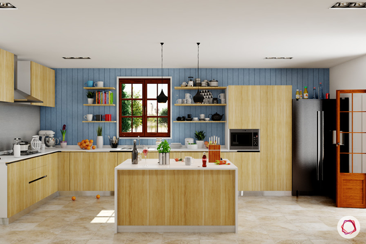 Kitchen island design