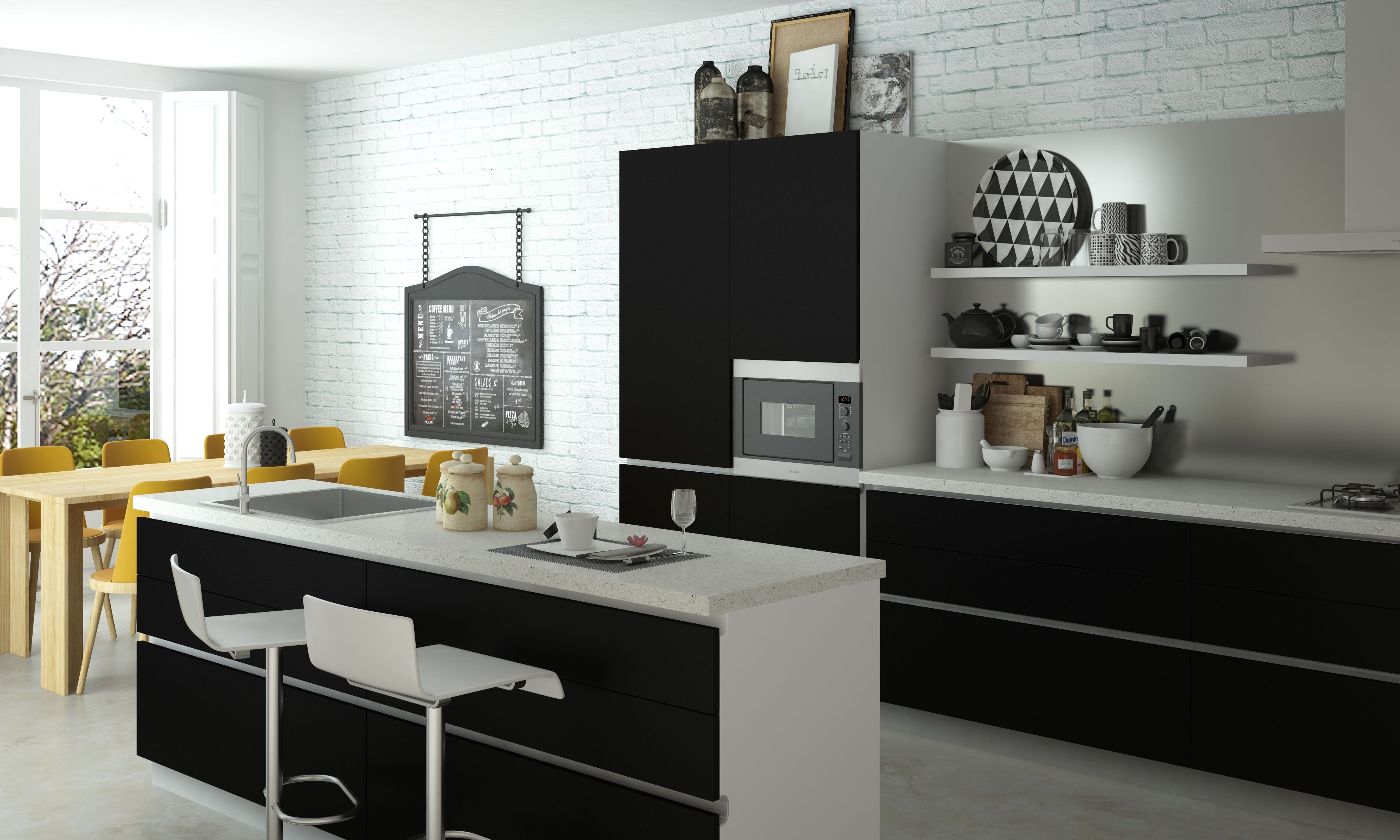 Kitchen Design Trends  Two Tone Color Schemes - Magazine India