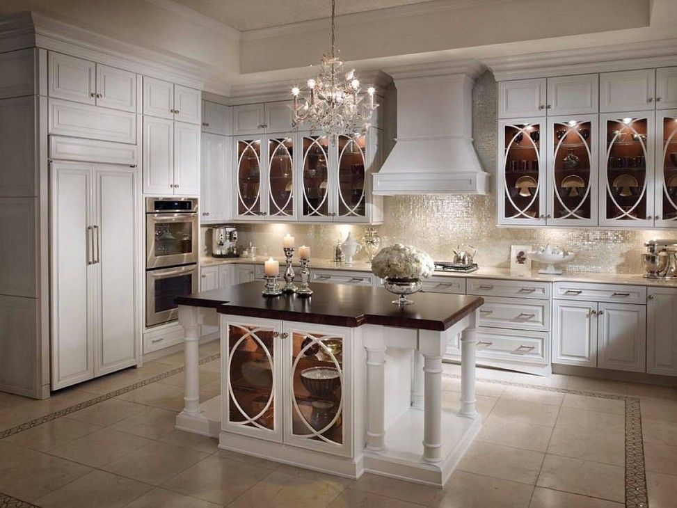 Kitchen Trend Glass Cabinets