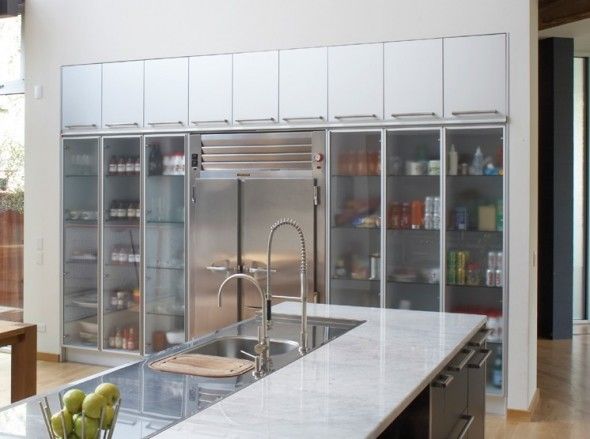 Modern Kitchen Design Glass