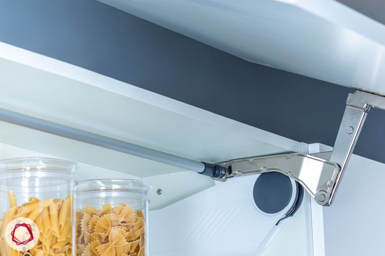 Modular kitchen cabinet - Lift up mechanism