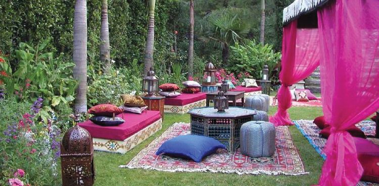 Moroccan-inspired riad for relaxing