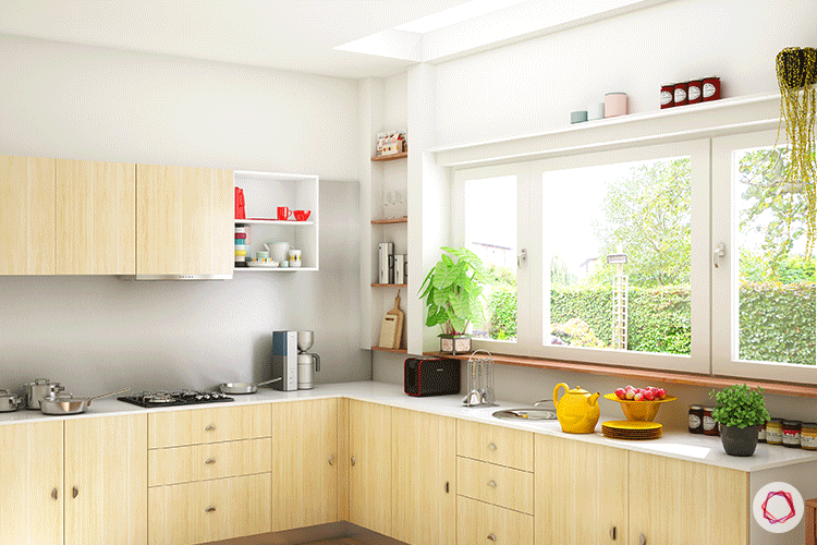 5 Beautiful Modular Kitchens With Large Windows