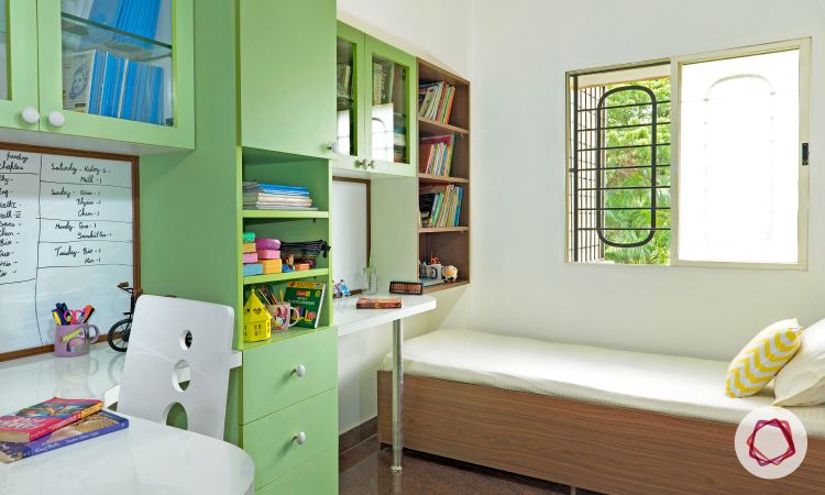 Bangalore interior design_study room