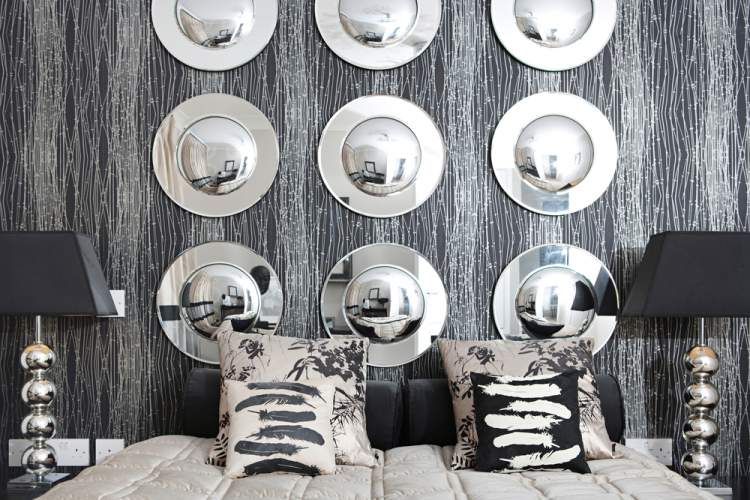 how to decorate with metallic accents