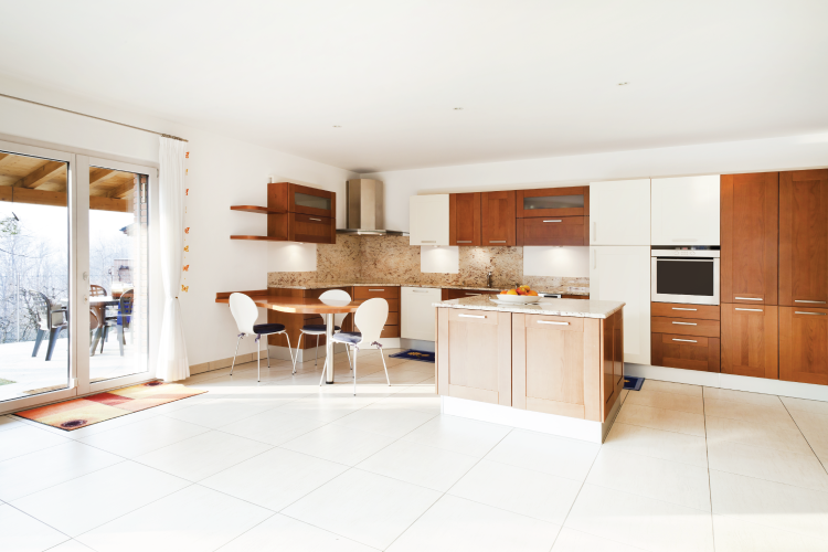 Kitchen floor tiles