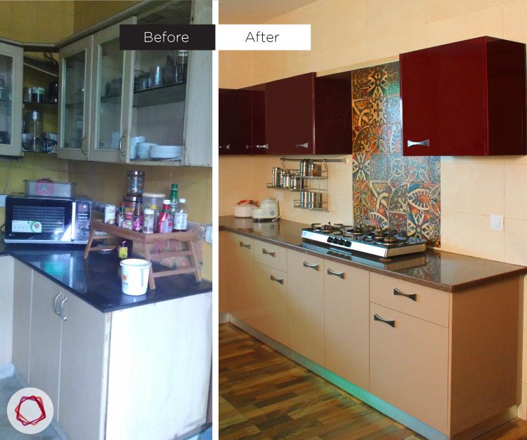 Rashi Bhasin kitchen makeover