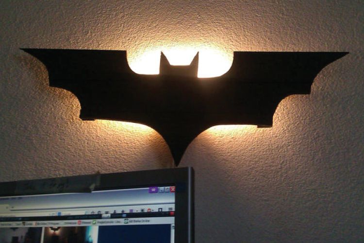 Batman DIY night lights