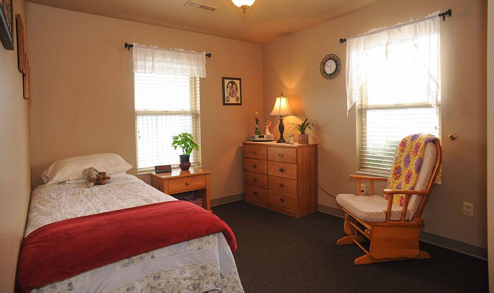 Alzheimer friendly bedroom