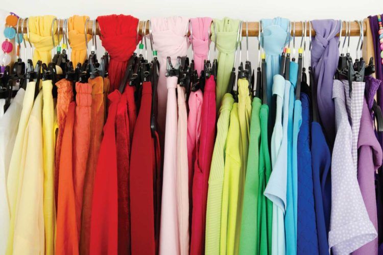 Winter wardrobe organisation_hang your clothes