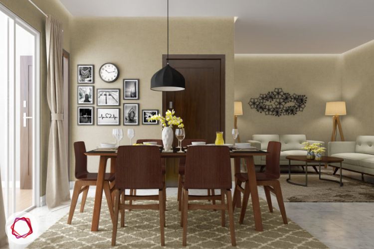 When choosing dining chairs consider how it would fit your lifestyle.