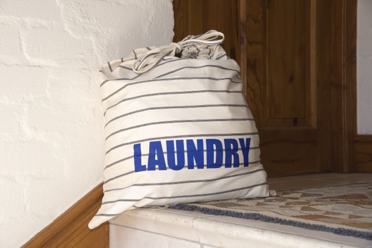 laundry bag in bachelor pad