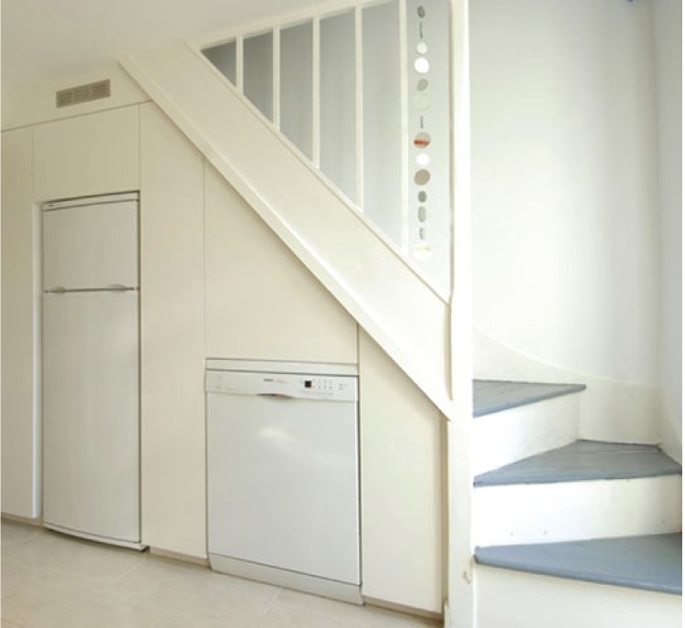 Under the stairs storage ideas