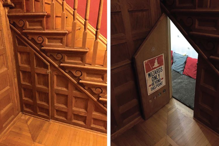 Under your stairs storage ideas