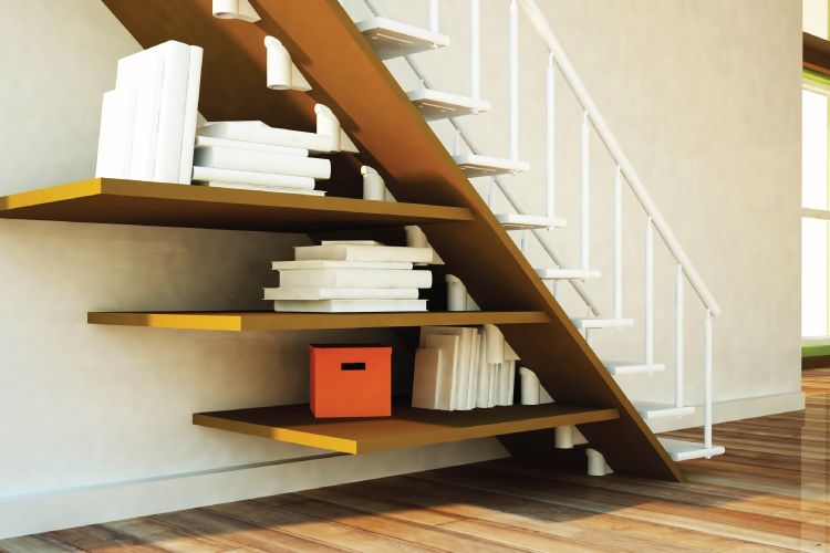 Under your stairs storage ideas