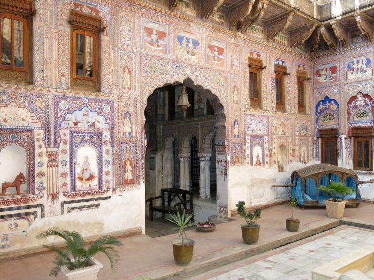 Haveli frescoes