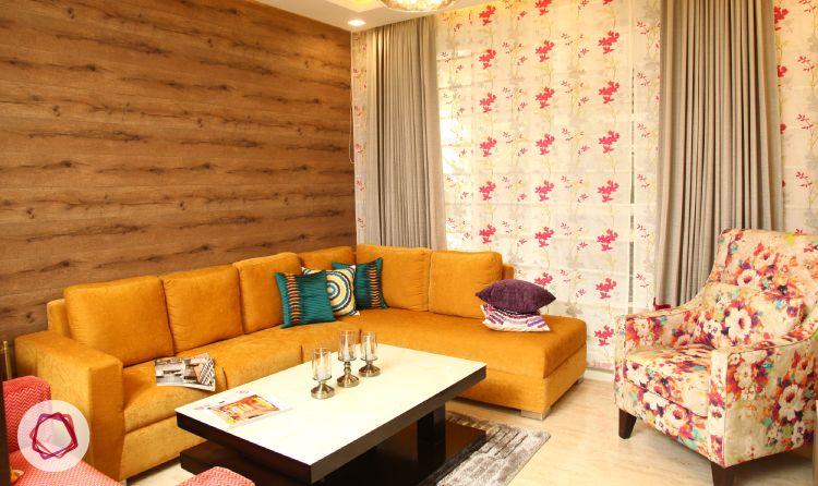 A wood finish accent wall idea is a great way to introduce warmth in any room.
