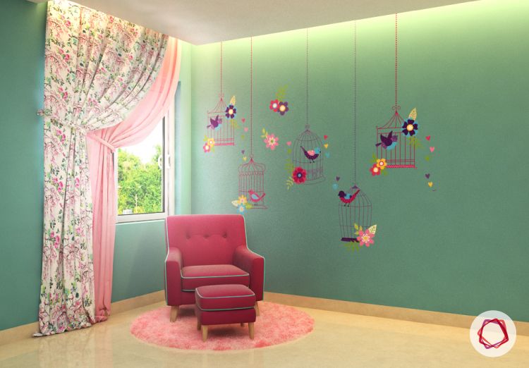 accent wall ideas for kids’ rooms