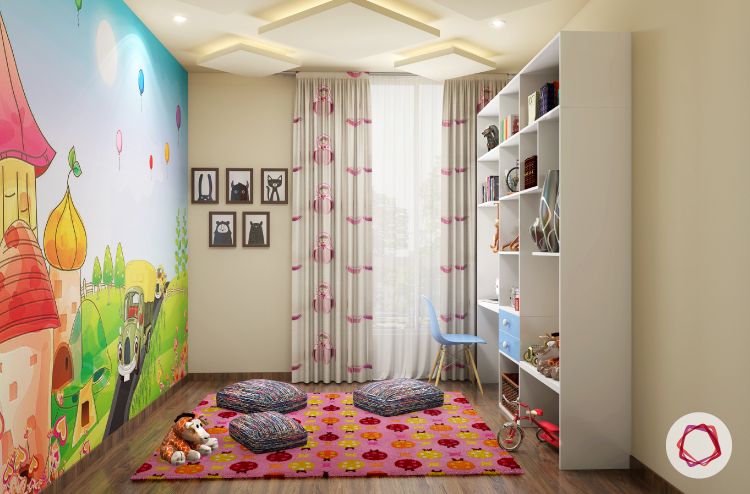 accent wall ideas for kids’ rooms