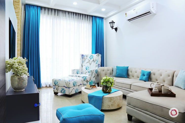 Noida interior design_living room