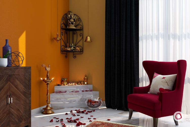 Colour ideas for pooja room