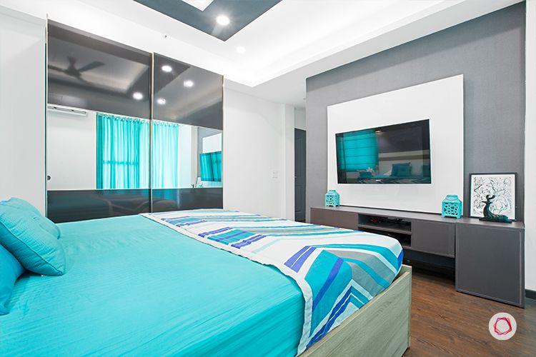 Noida interior design_master bedroom