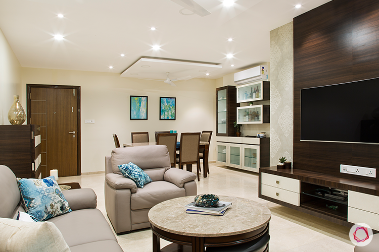 Mumbai interior design_living room