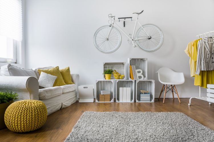 Bicycle store in house