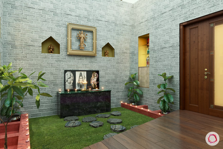 materials for pooja room