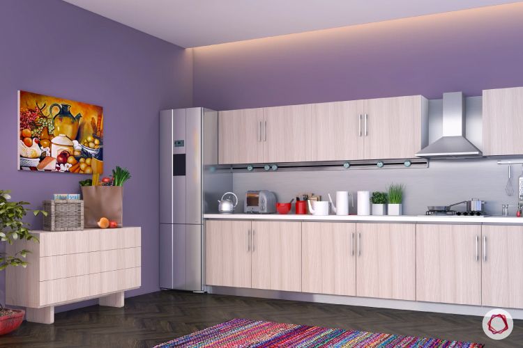 pantone-purple-2018-kitchen-wall