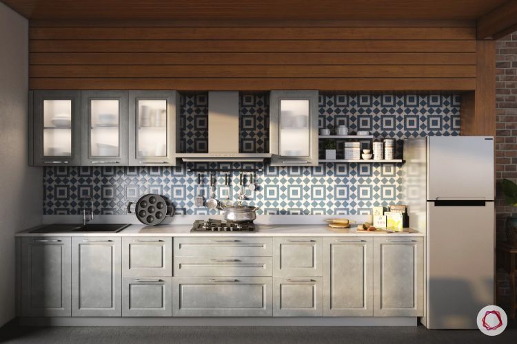 geometric patterns - kitchen