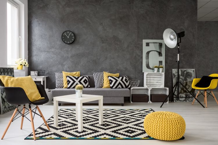 geometric patterns - furnishings