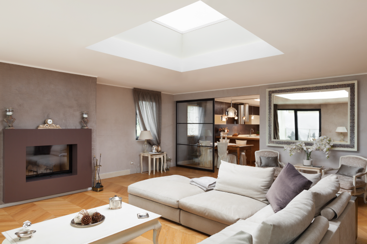 natural lighting at home - skylight