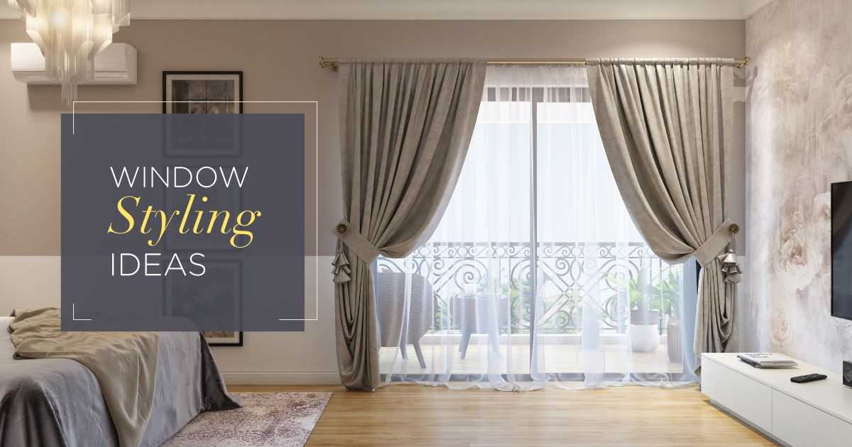 Styling Tips 6 Window Treatment Ideas, Images Living Room Window Treatments