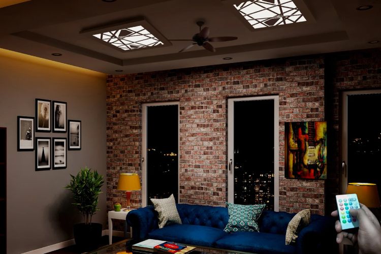 False-Ceiling-Lights-backlit-panels-living-room-sofa