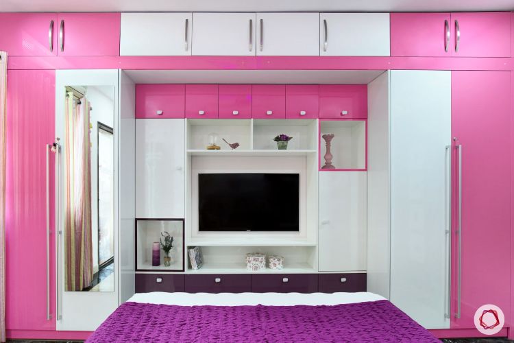 pink-wardrobe-cum-tv-unit