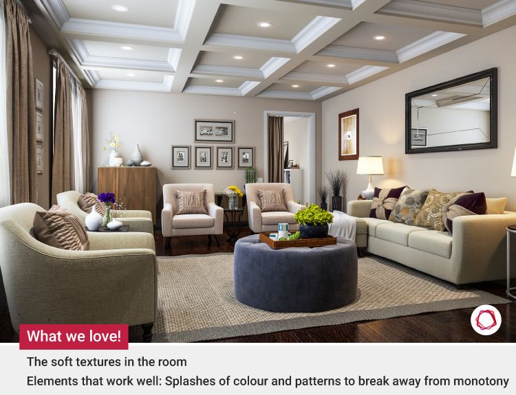 Neutral room colours