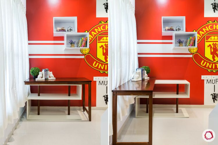 Home Decor Ideas in Red - Manchester United Wall