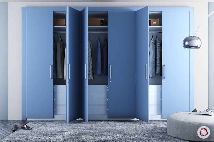 Blue colour rooms