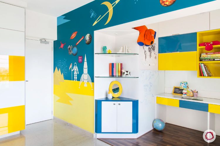 kids bedroom wardrobe designs