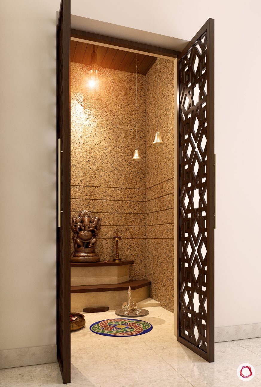 Puja Room Designs Door 2 