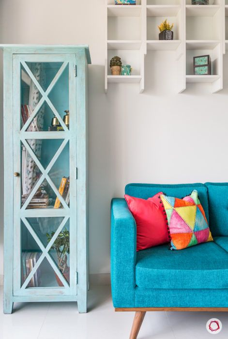 blue sofa designs-blue cupboard