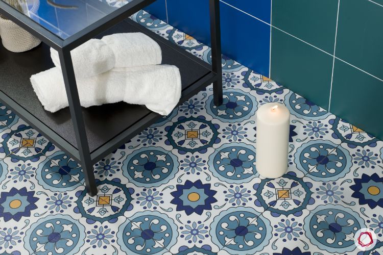 Flooring-patterned tiles-tile skin
