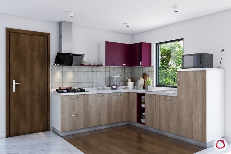 Kitchen design for small space