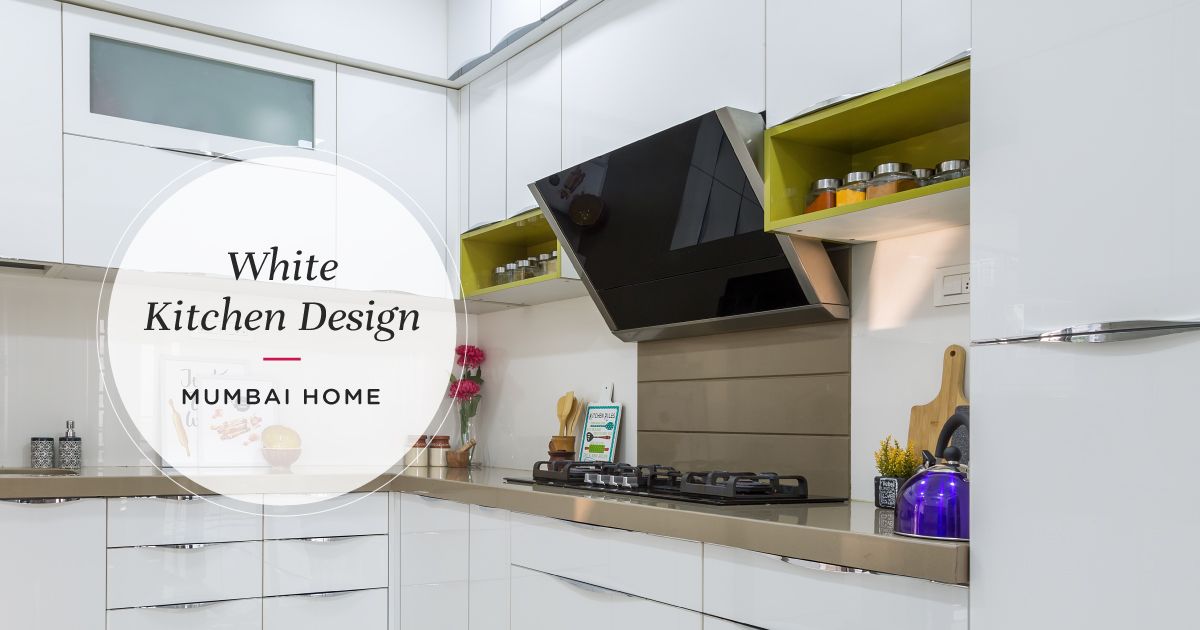 A Storage Friendly White Kitchen Design