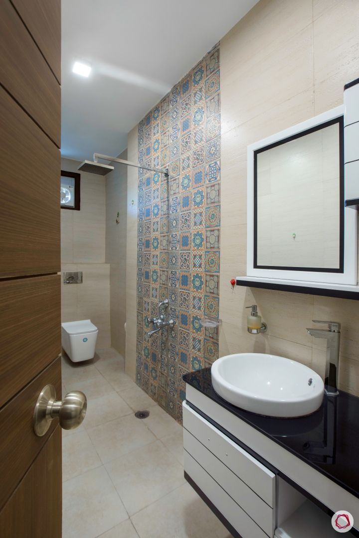 House-interior-bathroom-rajasthani tiles