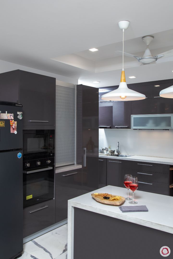 New house design-kalinga stone countertop-kitchen-roller shutter unit-wall unit