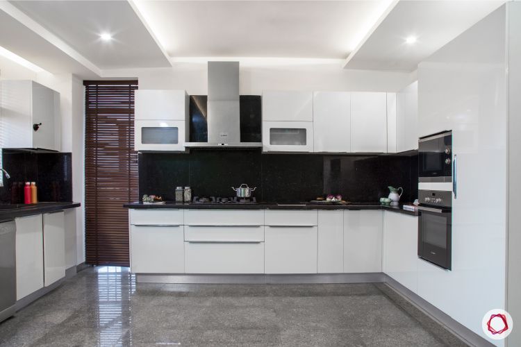 white-wooden-modular-kitchen