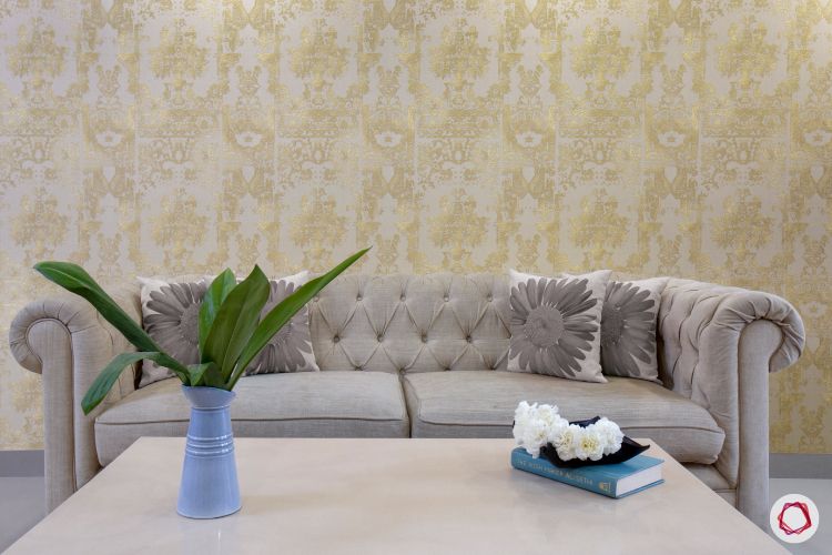 top interior designer chesterfield sofa in grey